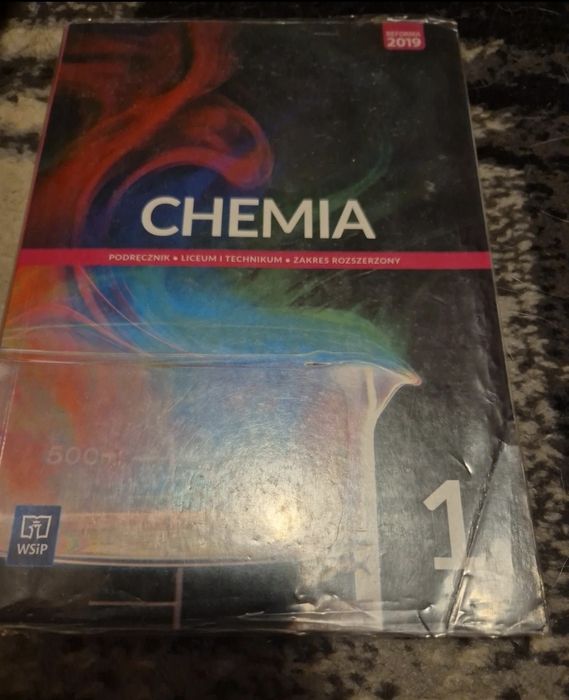 Chemia zakres rozszerzony 1 podręcznik do liceum wsip