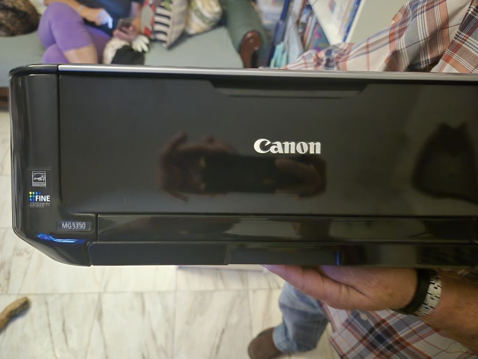 Canon mg5350 com erro