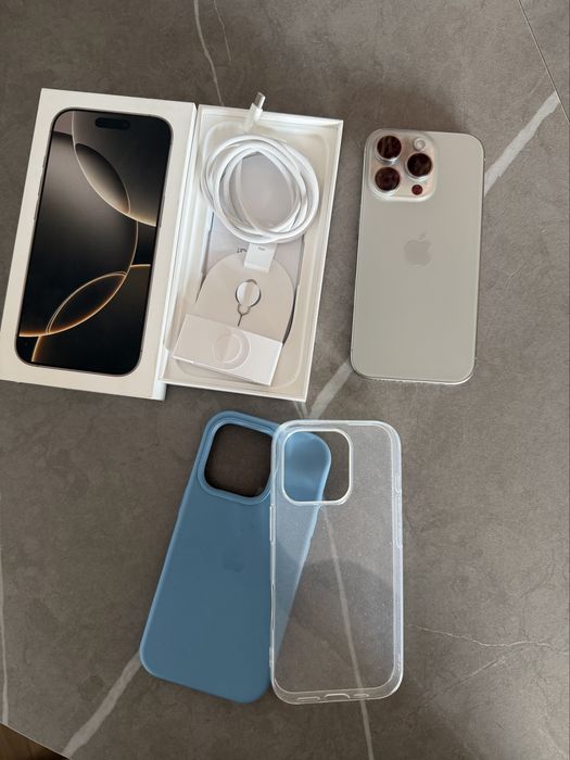 Iphone 16 pro 256 gb, gwarancja, 99% kondycja baterii