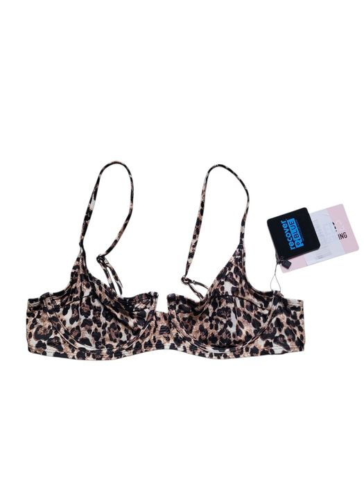 Strój kostium kąpielowy stanik bikini panterka 38,M PrettyLittleThing