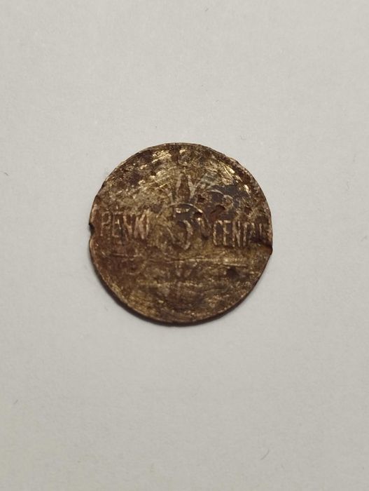 Litwa 5 centów 1925r.