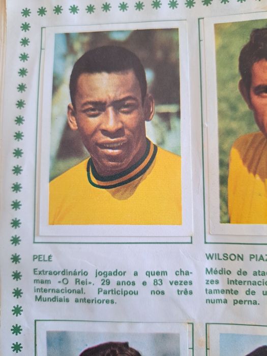 Caderneta Ases lX Mundial de Futebol  ( México  70 )