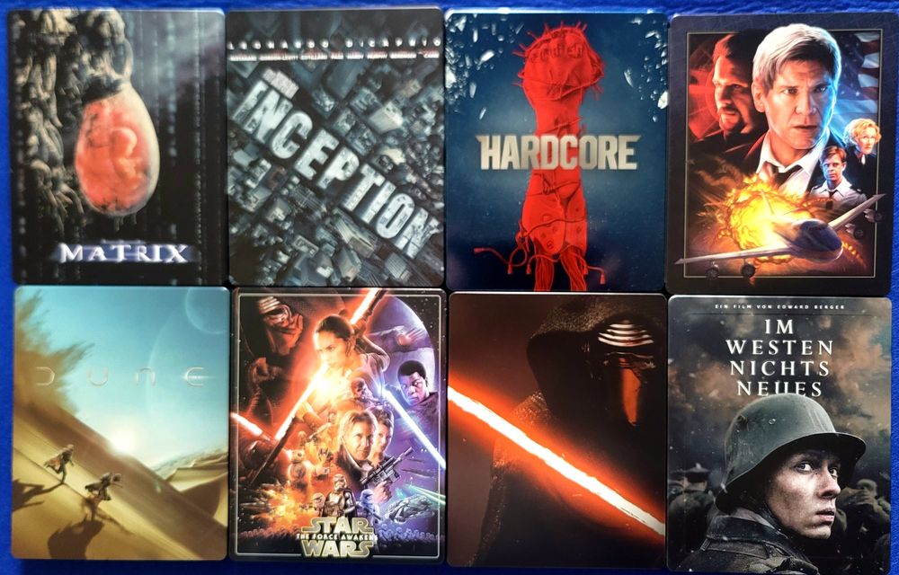 Фильмы Steelbook Blu Ray