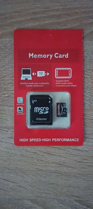 Karta pamięci MicroSDXC LENOVO 2TB, A2 C10 V60 + adapter.