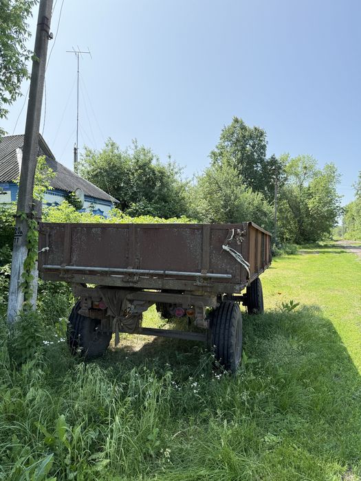 Трактор ЮМЗ-6, 76 року, прицеп 2птс4, плуг, культіватор