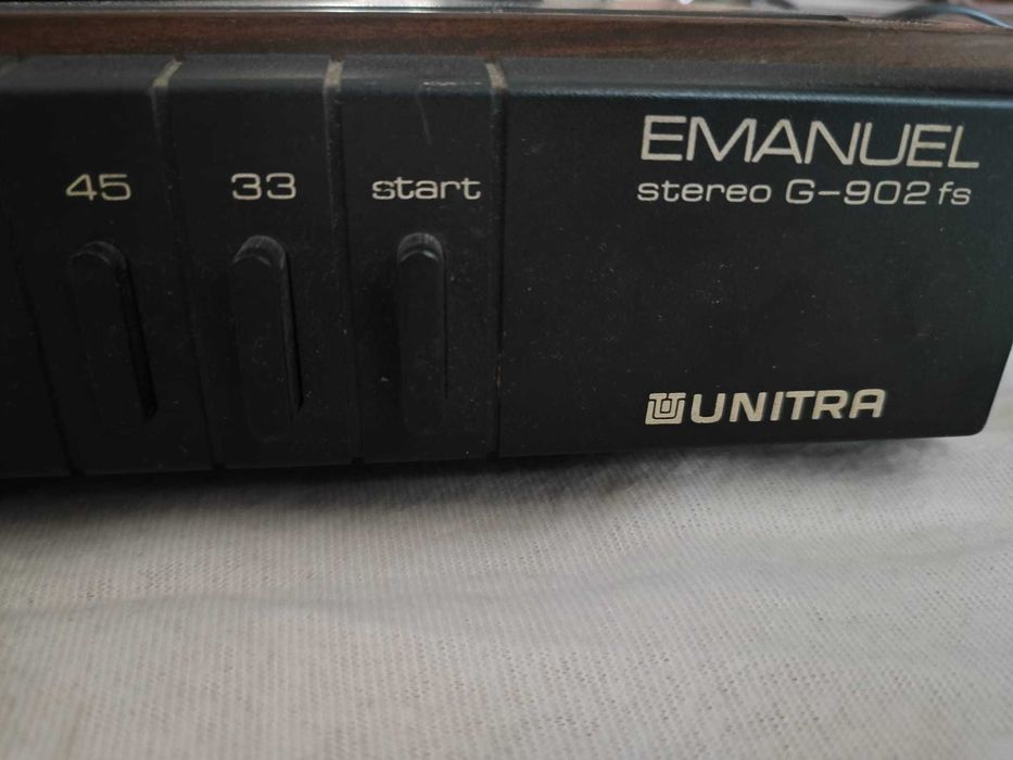 Gramofon adapter tokarka Unitra Emanuel G-902 FS Poznań