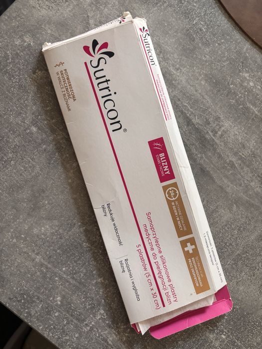 silikonowe plastry Sutricon - 2 szt.