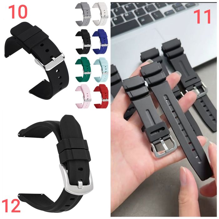 Браслет, ремешок кожаный, силиконовый, каучуковый, нейлоновый. Skmei