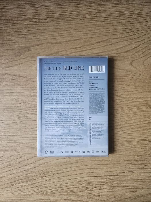 Cienka Czerwona Linia / Thin Red Line Criterion Collection 2DVD - unikat!