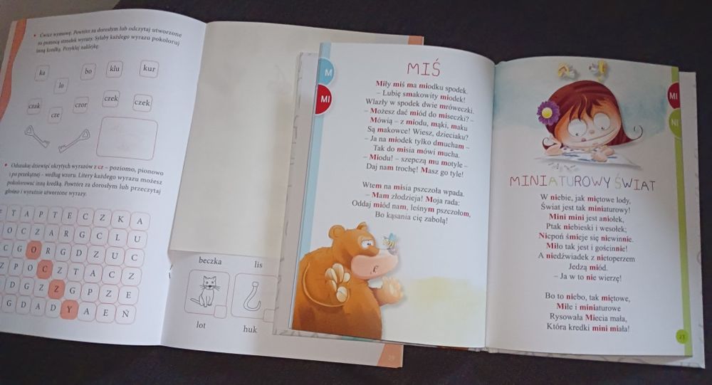 Książka logopedyczna  plus ćwiczeniaa