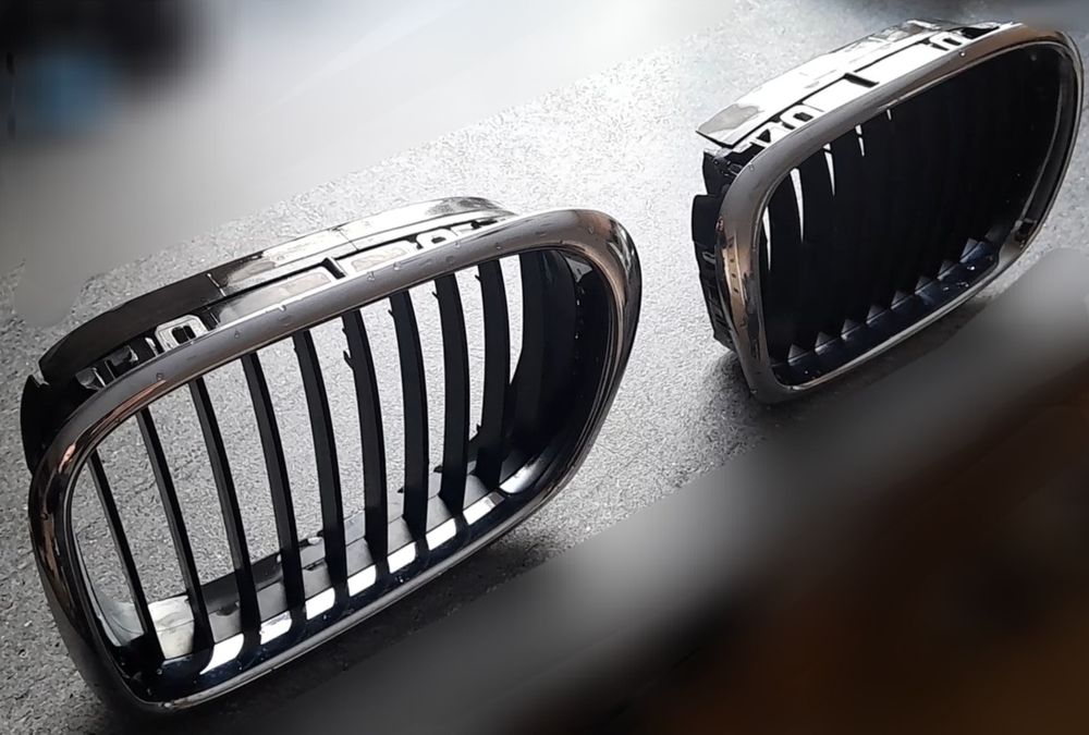 Решітки радіатора (ноздри) BMW5, e39, Рестайлінг 00-04р.