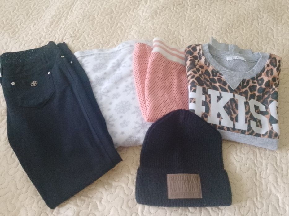 штани , ласіни,теплі речі 152-165