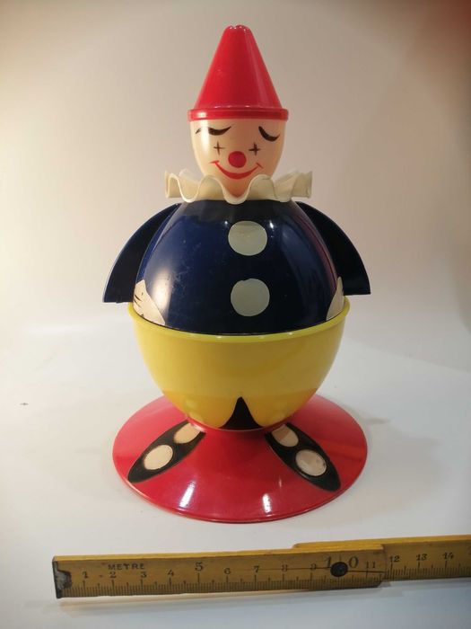 Palhaços - brinquedos antigos articulados