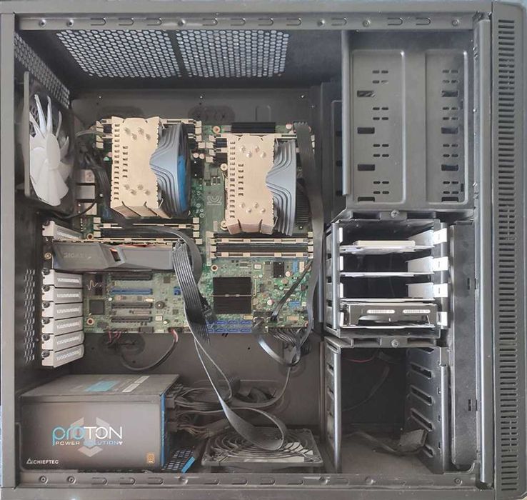 Потужний ПК, Xeon E5 2690 x2, NVIDIA GeForce GTX 1060