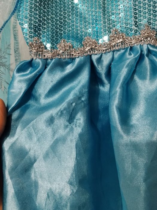 Strój Elsy kraina lodu 104/110