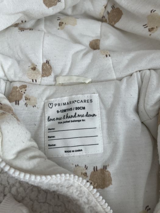 Лот речей 74-80 або 6-9 місяців  на осінь- зиму. Комбінезон тедді