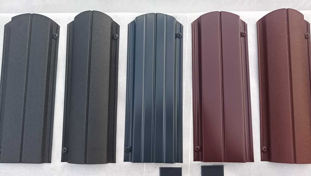 Sztachety metalowe! Sztachetki kolor! Na wymiar! Nowe! szerokie!