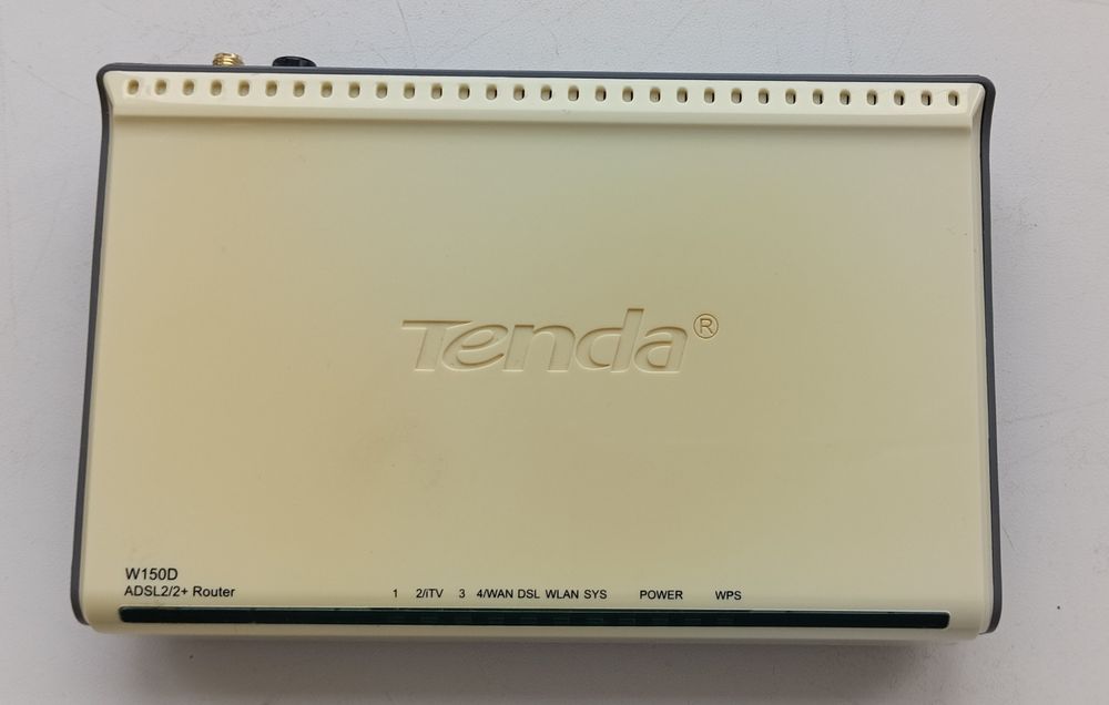 ADSL2+ модем-маршрутизатор Tenda Wireless N 150Mbps(для Укртелеком )
