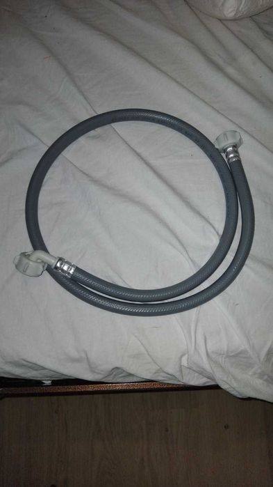 Шланг заливной для стиральной машины LG 1,3м (+ крепление). Оригинал.