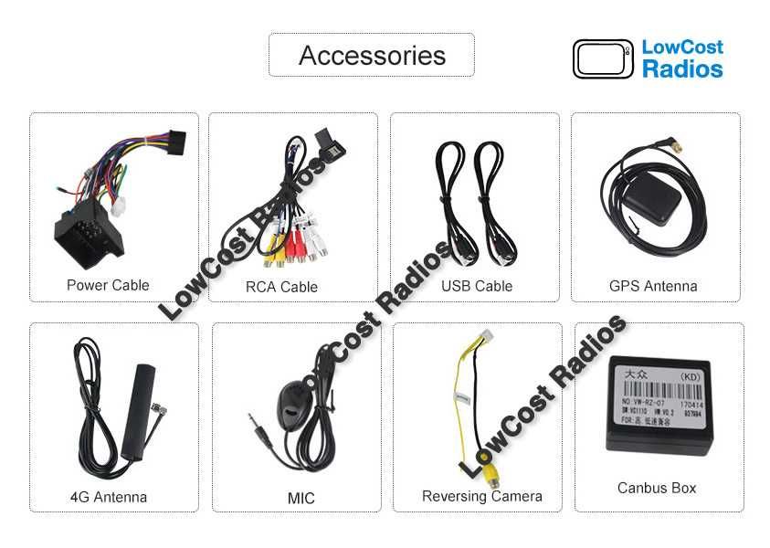 Auto Rádio GPS VW PASSAT B8 | 10' ANDROID 15 • Multimédia BT USB WIFI