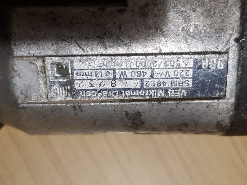 Smalcalda wiertarka udarowa DDR