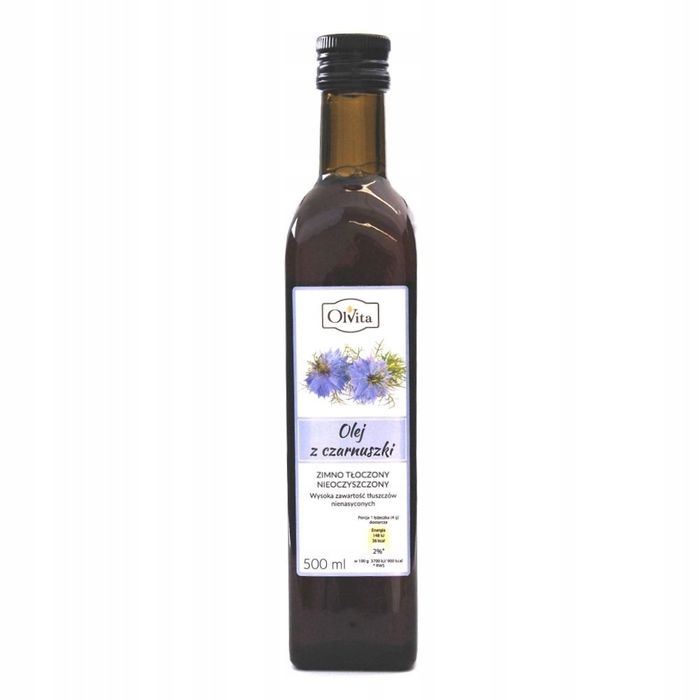 Olej z czarnuszki nierafinowany Ol'Vita 500 ml