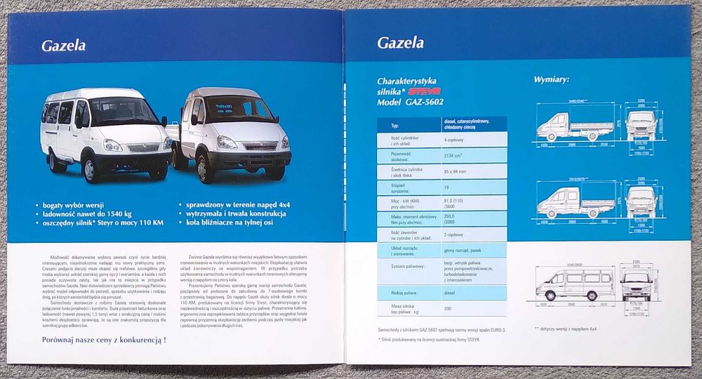 Prospekt GAZ Gazela
