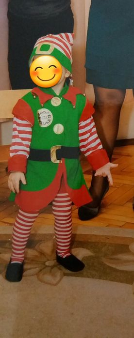 Прокат святкових костюмів,новорічна сукня сніжинки для дівчинки Ельф,Л