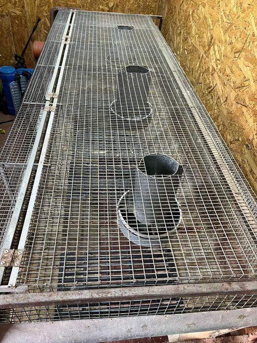 Клітка для відгодівлі кролів