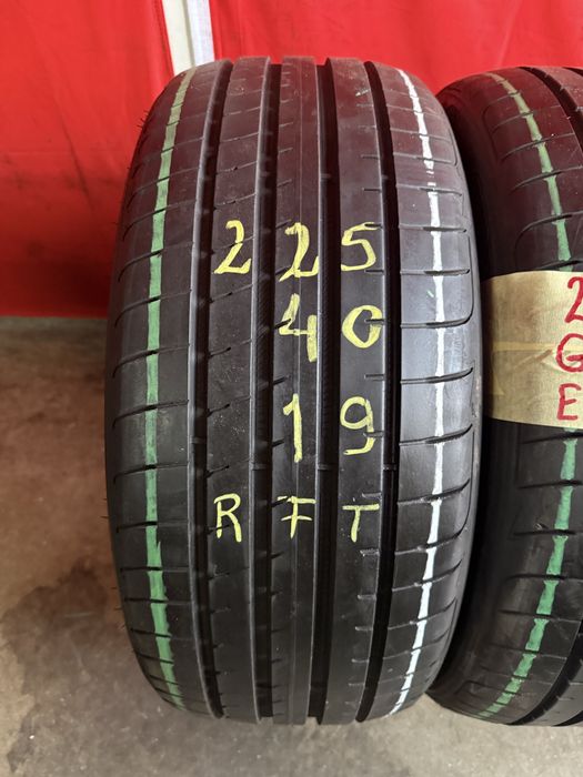 Pneus RFT 225/40/19 + 255/35/19 Goodiyear impecaveis