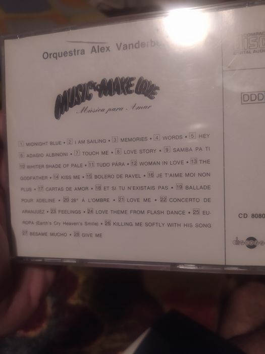 Make love música para amar CD - portes CTT grátis