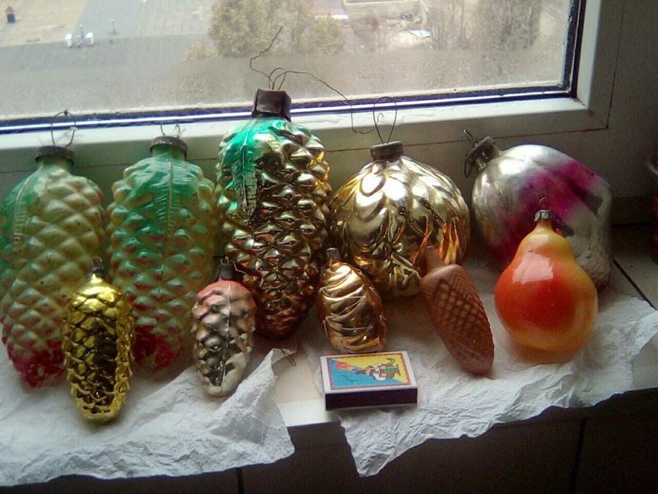 Елочные игрушки СССР