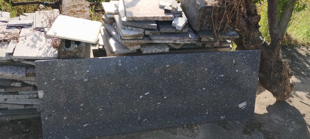 Lote de peças de Marmore e Granito