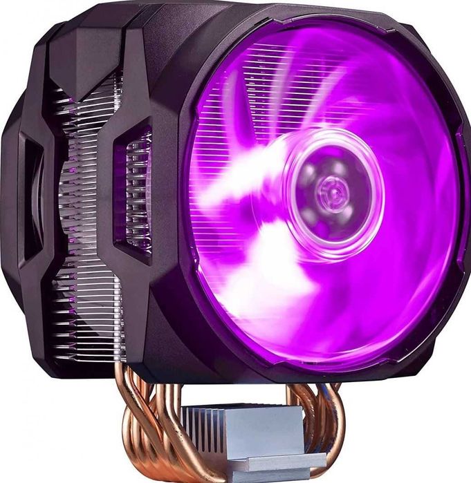 Masywny wentylator procesora i7-7700k Cooler Master Air MA610P LED LGA
