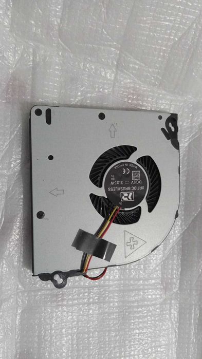 Ventilador de refrigeração para CPU de 3 cabos