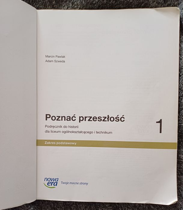 Historia Poznać przeszłość 1