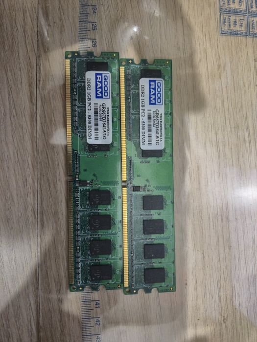 Zestaw Pamięci RAM DDR3 4GB + DDR2 1GB (Samsung, GoodRam) – Sprawne