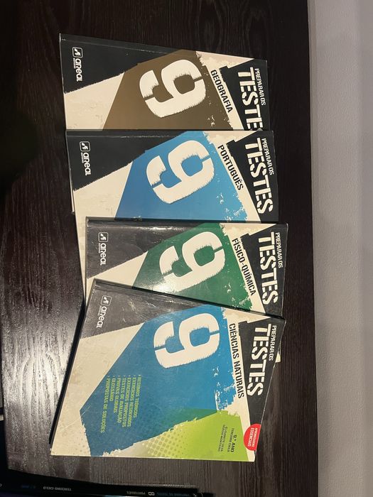 Livros Apoio ao estudo Preparar os testes 9 ano