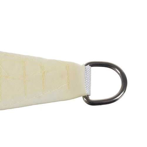 Żagiel przeciwsłoneczny 4x3m prostokątny do ogrodu tarasu beżowy