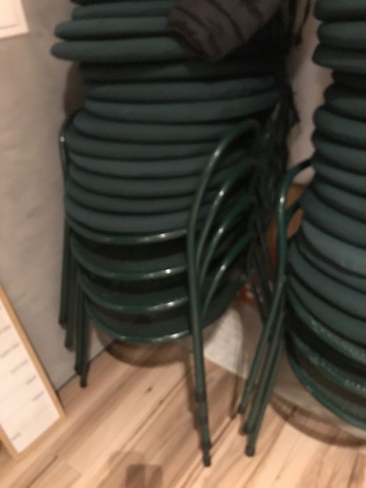 Cadeiras de ferro para restaurante ou Bar