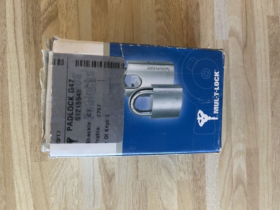 Замок навесной MUL-T-LOCK G47 7x7 (2 ключа)