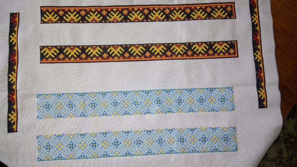 Вишиванка чоловіча, заготовка для вишиванки. Ручна робота.