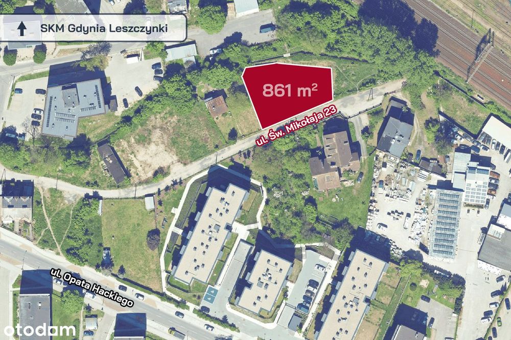 Działka, 861 m2. Magazyn, przechowalnia box. Faktura VAT.