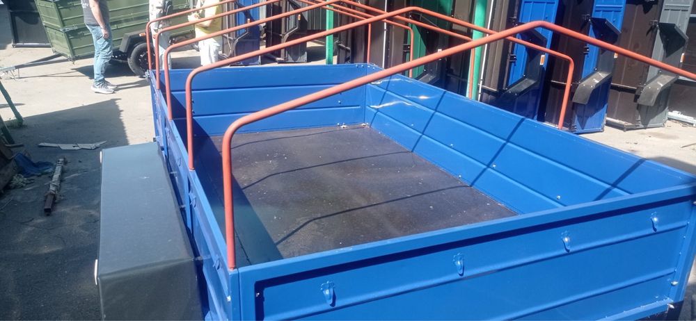 Причеп двухосний від виробника по доступній ціні з доставкою