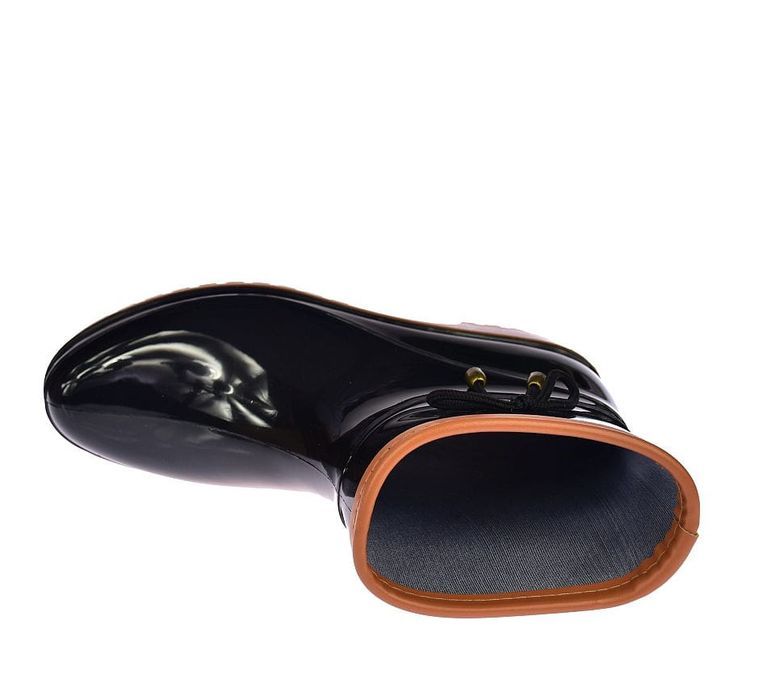 Kalosze damskie gumowce ogrodniczki XK-07 BK/br r. 37