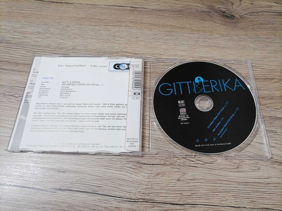 Gitti & Erica - An meinen Mann.. CD (4057)