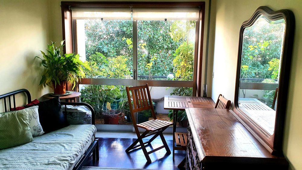 Quarto para estudante com casa de banho privativa