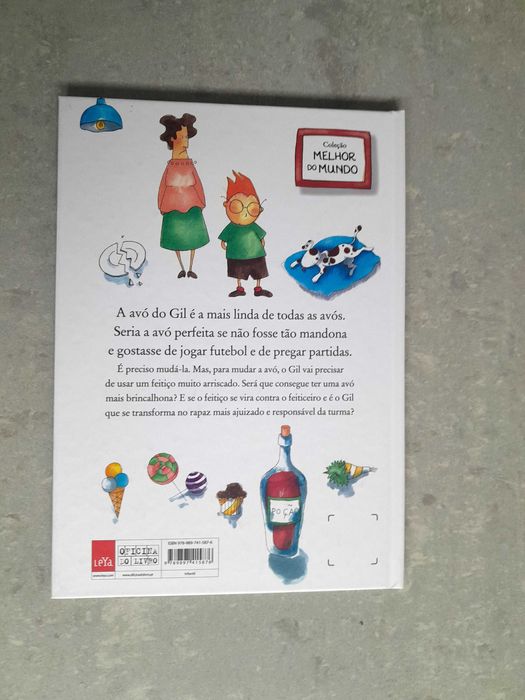 Livro- "A Minha Avó é a Melhor do Mundo"- NOVO