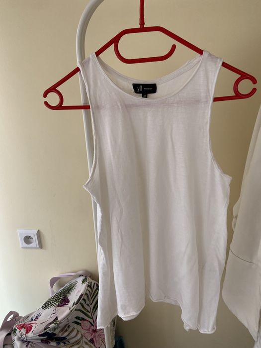 Biały top reserved M bawełna