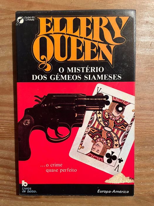 O Mistério dos Gémeos Siameses - Ellery Queen (portes grátis)
